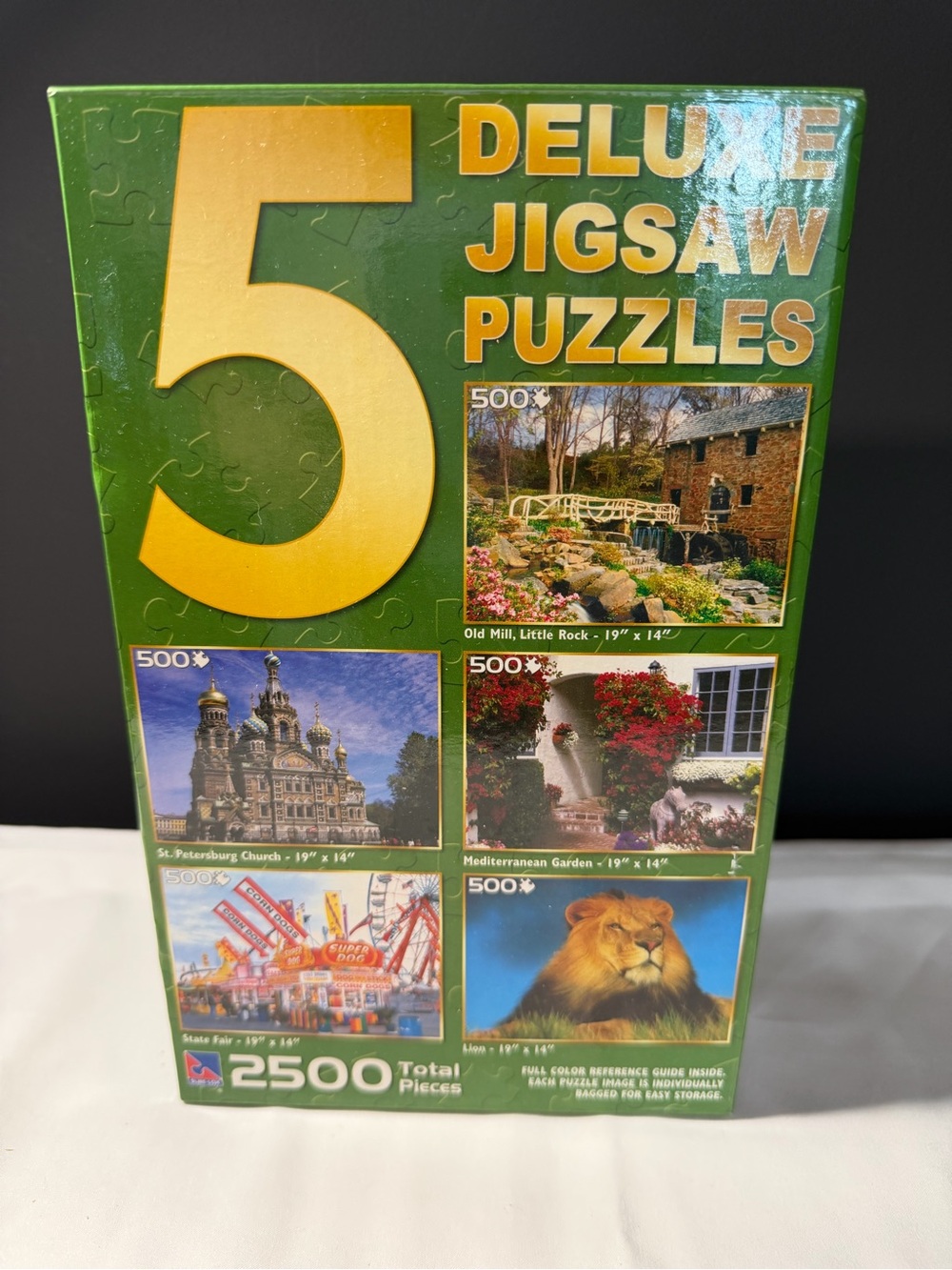 Jigsaw Puzzle, Box Set of 5 Puzzles. NEW